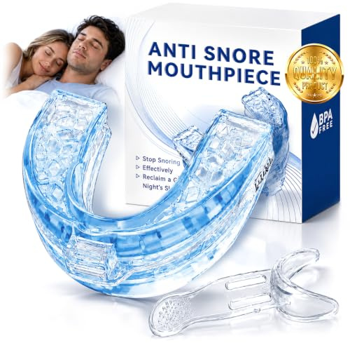 Férula Antirronquidos Versión Mejorada, Férula Antirronquidos de Avance Mandibular, Ferula Antironquidos, Ayuda a Reducir los Ronquidos, Ayudar A Dormir, Mejorar la Calidad del Sueño
