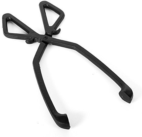 Home Fireside Accesories - Iron Fireplace Tools (Coal Tongs)