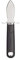 MasterClass Oyster Knife with Soft Grip Handle, Stainless Steel, 18 cm, Black