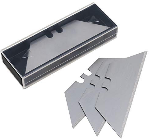 MC POWER - Ersatz-Klingen für Profi Cuttermesser SX2010 und SX1212 | 18mm breite Messerklingen im 10er-Pack