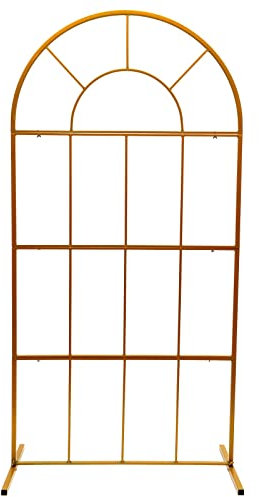 FUROMG Support de colonne en métal moderne pour plantes - 2 x 1 m