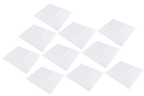 IWOWHERO 10 piezas Paneles Adhesivos Ladrillo Resistente Xpe para Paredes Lisas Decoración Moderna Salón Dormitorio
