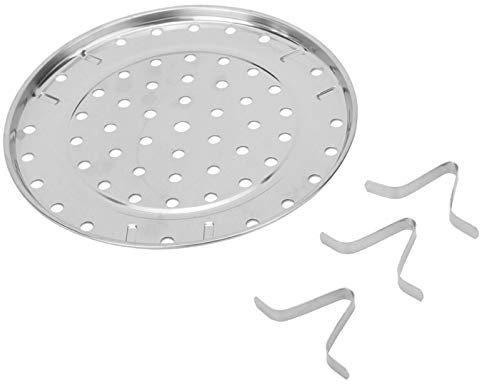 Steam Rack, Stainless Steel Removable Legs Multifunction Steaming Stand Holder Steamer Basket with Removable Legs for Stock Pot Steaming Tray Pressure Cooker Cooking(26cm/10.2in)