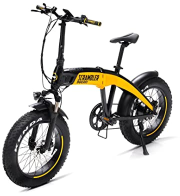 Ducati Scrambler SCR-E, faltbar, großes Rad, hydraulische Bremse, 250-W-Motor, 374-Wh-Akku, bis zu 70 km