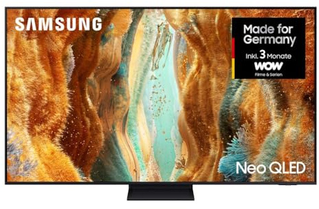 Samsung Neo QLED 4K QN70F 55 Zoll (138 cm) Mini LED Fernseher, Optimiert für Fussball, NQ4 AI Gen2 Prozessor, Quantum Matrix Technology Slim, Motion Xcelerator, Samsung Vision AI Smart TV