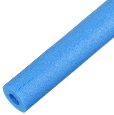 M METERXITY Tubo de Aislamiento de Espuma para Tuberías, 17 x 2.4 (L x OD) Cubiertas de Tuberías de Espuma, Protección de Espuma con Abrazadera Pre-Cortada [Azul]