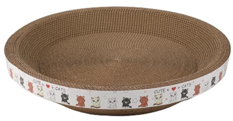 Cat Scratch Bowl - Pesta graffiante con mobili a onda ovale Tipo di