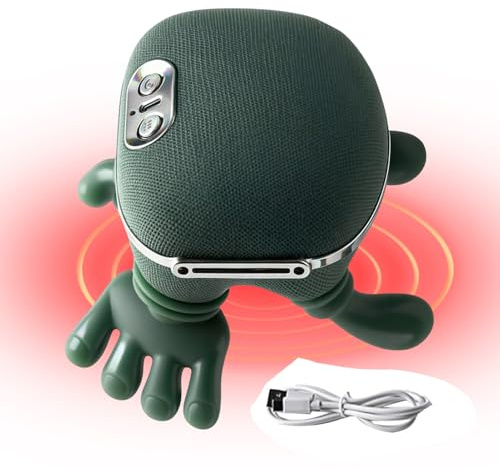 Siaasoo Neck Massager with Hands, Real Hands Kneadings Massager N4, Massage Master for Shoulder, Neck, Home Travel Break After Exercise Daily Routine Bedtime Study Long Drive Weekend