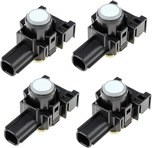 parkeringssensorer GMC8-67UC1 GMC867UC1 Backsensorer för bil för CX-3 för CX-9 3 6(Vit,4pcs)
