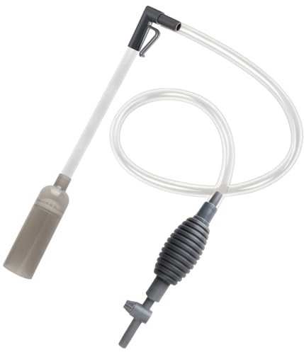 Piaeny Sifone detergente per acquario, aspirapolvere per acquario, set di pulizia con becco d'anatra e mini testa di aspirazione, ideale per cambiare acqua, pulizia del pavimento e degli angoli