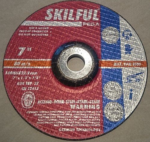 10 x disques abrasifs Disque à ébarber Ø180 acier inoxydable Métal Inox