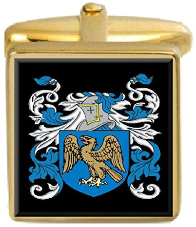 Select Gifts Matheson Manschettenknöpfe, Wappen, Schottland, mit Gravur