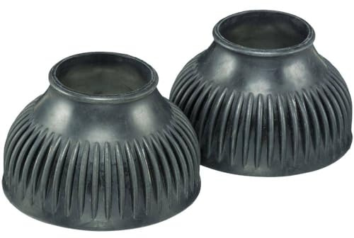 Tough 1 Thick Rubber Slip-On Bell Boots X-Large