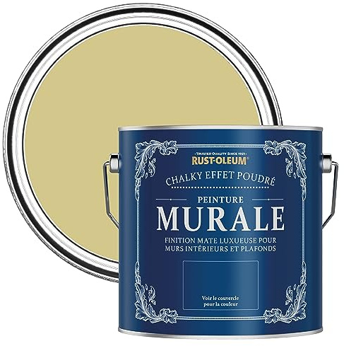 Rust-Oleum Green Matt Emulsion Wall Paint - Wasabi 2.5L