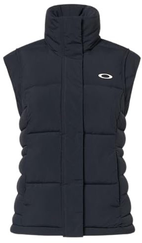 Oakley Damen Herbst Recycelte Weste, Blackout, L