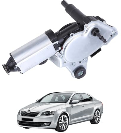 LICHENGTAI Motor del Limpiaparabrisas compatible con Skoda Fabia II 542 Roomster 5J7 Yeti Motor de limpiaparabrisas trasero motor limpiaparabrisas