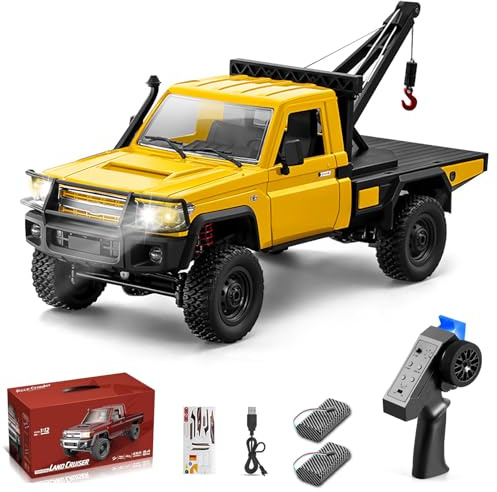 MN82T RC Crawler, 1:12 LC79 4WD RC Crawler with Crane Off-Road Tow Car