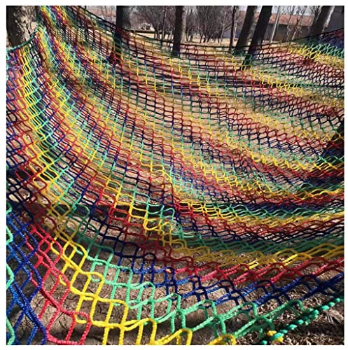 Rete da Arrampicata a Doppio Strato Resistente per Bambini, Rete per casetta sull'albero da Esterno, Rete in Poliestere 2x2 m, Perfetta per Avventure e Divertimento sulla casa sull'albero.