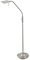 Trio Leuchten LED Stehleuchte Bergamo 420910107, Metall Nickel matt, inkl. 12 Watt LED, Sensor-Dimmer