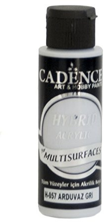 Cadence Peinture acrylique multisurface Hybrid Gris tableau réf. H057