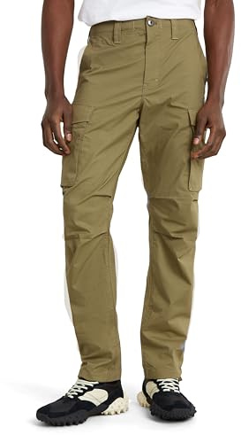 G-Star Men's Core Regular Cargo Pants, Green (smoke olive D24309-D308-B212), 28W / 32L