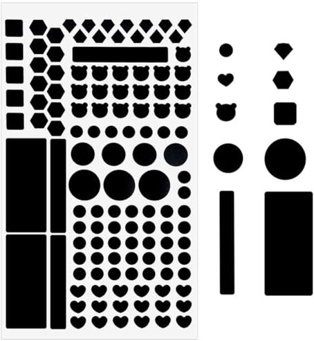 IUDWCG 1 Pcs Pellicola oscurante, adesivo oscurante, pellicola oscurante autoadesiva, LED Dimmer, pellicola oscurante LED, adesivo oscurante, set di filtri (113 fogli)
