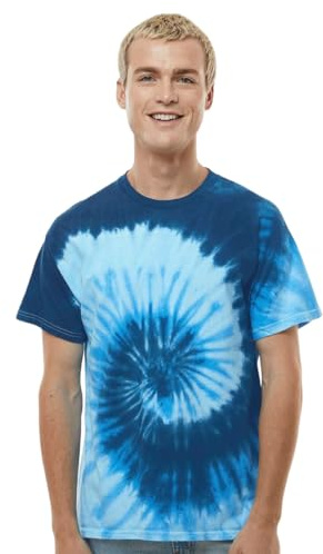 Camiseta unisex estilo hippie, 100% algodón, diseños únicos, tallas S-5XL | Festival Outfit | 45+ diseños teñidos a mano | camiseta batik | Tie Dye colorido hippie camiseta | ropa para hombre y mujer |