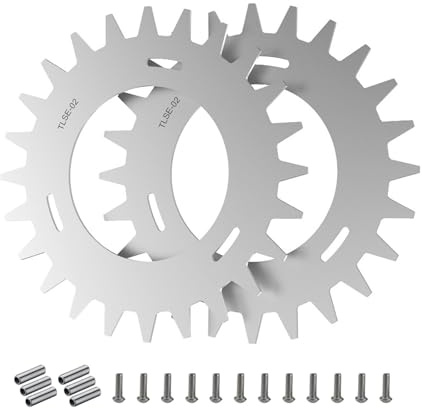 Odashen TLSE-02 Metall-Spikes mit Schrauben für Segway Navimow H-Serie (H500E, H800E, H1500E & H3000E-VF) Rasenmäher, Garten-Outdoor-Elektrowerkzeuge, Zubehör