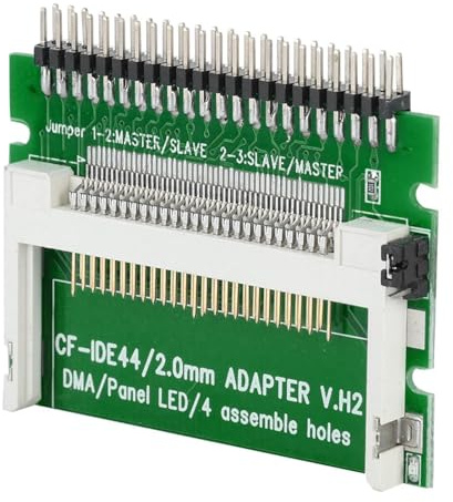 44-Pin CF to IDE Adapter, 2.5 Inch Hard Disk Converter for Industrial PCs, PCB Material, 53x44x5mm