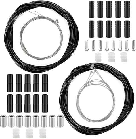 Universal Fahrrad Bremszug Schaltzug Set, für MTB Rennrad E-Bike