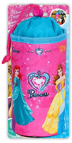 Disney - Funda para botella, diseño de princesas