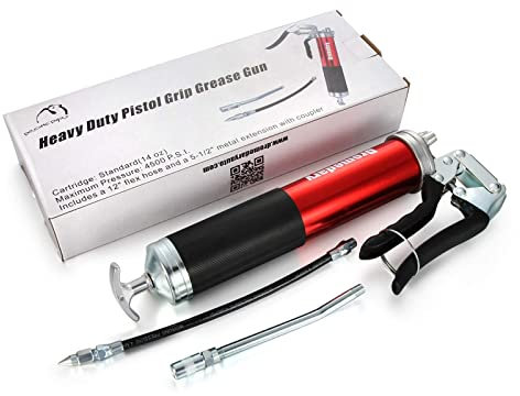 Dromedary Einhand Fettpresse Handfettpresse Handhebelfettpresse Kartuschenpresse 500CC Set