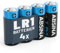 ABSINA 4X Batterie LR1 N Lady für Garagentoröffner, Taschenrechner und vieles mehr - Lady Batterie 1,5V Alkaline auslaufsicher & mit Langer Haltbarkeit - Batterie N, E90 Batterie, LR1 Batterie 1,5V