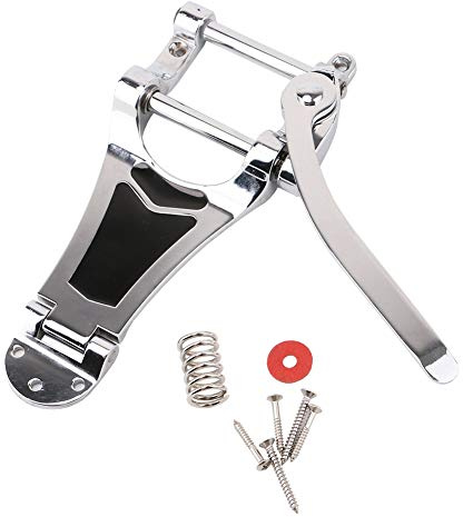 RuiJOTWAT B7 jazzgitarr Tremolo Vibrato bro bakstycke för Gibson Bigsby ES355 Epiphone silver