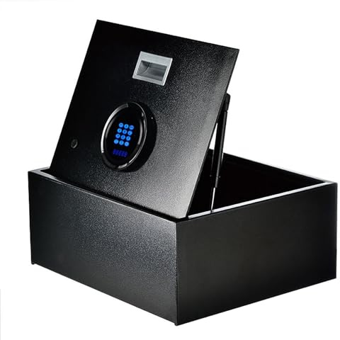 Cassaforte Nascosta con Schermo di Visualizzazione Cassetta di Sicurezza Piccola Cassetta Portavalori con Chiave Safe per Hotel, Ufficio, Casa