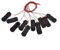 Illuminated Model Train Car Pack 10 Pieces for 1 87 1 100 Scale with Wires
