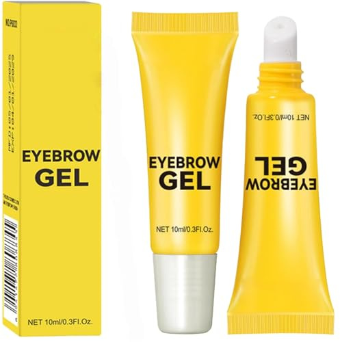 Long-Lasting Eyebrow Styling Glue,Waterproof 2 In 1 Eyebrow Gel,Eye Brow Gel Clear,Eye Brow Glue,For Fluffy And Defined Brows & Edges,Strong Hold,Smudge-Proof Formula,For Styling And Setting,1PCS