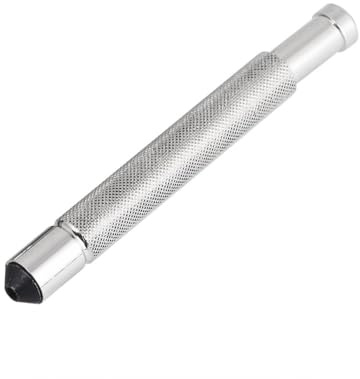 Chiffonade 3-4.5mm Silver Watch Crown Winder Metal Adjustable Mechanical Winding Professional Watch Repair Tool(4mm / 0.2inch)