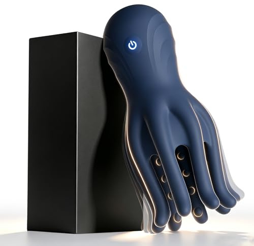 Masturbádores Masculino Real más Vendido - Juguetes Eróticos para Pareja Hombre Sexuales Vibrador Masturbador Masculino con 10 Vibración, Sex Toys Vibradorador Estimulador de pene Juguete Sexual