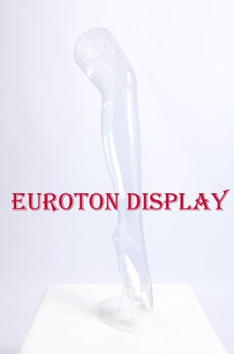 Eurotondisplay TonHan T-1A Weibliches Deko Beein. Klar, durchsichtig Bein Schaufenster schick modern