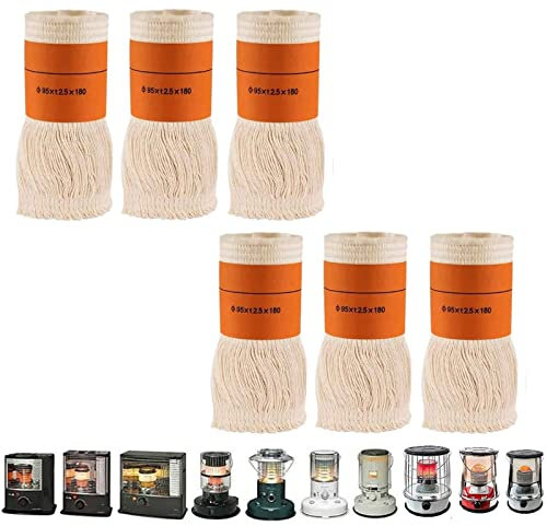 4.5L Petroleumofen für Innenräume, Petroleum Heizung mit Umfallschutz, Mobile Ohne Strom, Tragbarer Petroliumheizer 6 Docht, Große Petroleumheizung Heizer Camping Zeltheizung Koche