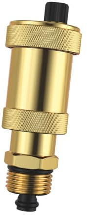 Hsthe Sea Sfiato rapido Automatico Design Stretto in Ottone da 3/8 di Pollice con valvola di Montaggio