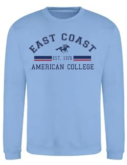 AMERICAN COLLEGE USA Suéter Sudadera con Capucha Mixta Hombres Mujeres Sweatshirt Unisex Adulto