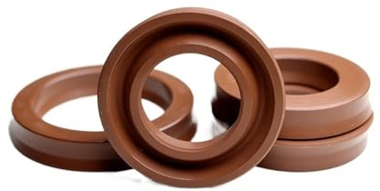 TC Retén del eje de aceite, Sello hidráulico radial de eje tipo FKM UN/Y, diámetro interior 30-42 mm, vástago de pistón de caucho fluorado, copa en forma de U de un solo labio.(30x45x6(1pcs))