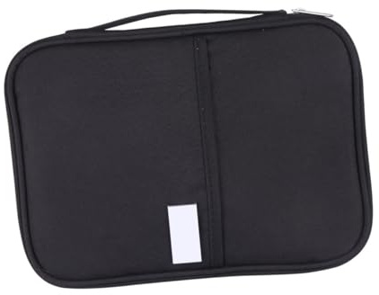 TOPPERFUN Large Travel Passport Holder Id Card Wallet Document Organizer Bag Key Pouch Travel Essentials Case