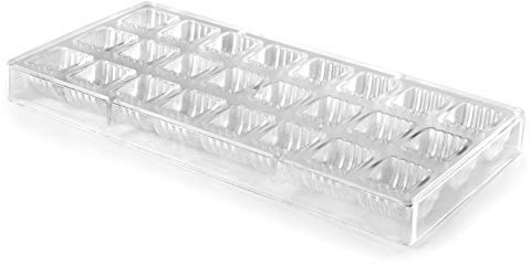 Lacor Choklad linjär form, vit, 28 x 28 x 3 cm