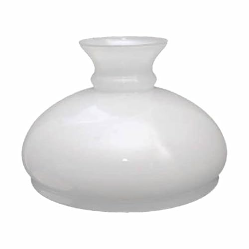 Tulipa de cristal quinqué GAUDI opal brillo 10x12cm apertura 9cm