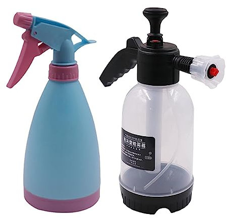 Anloximt 2Pack Handschaumkanone Autoschaumkanone Hochdruckreiniger Handschaumkanone Autowaschanlage Schaumkanone Schaumsprüher Handdruckschnee Schaumsprüher Wasser-Sprühgerät