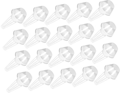 OFFSCH Set di Cestini per Ortaggi Idroponici da 4 Pezzi Contenitore per La Coltivazione di Piante con Cestini per Il Controllo delle Radici per Luso