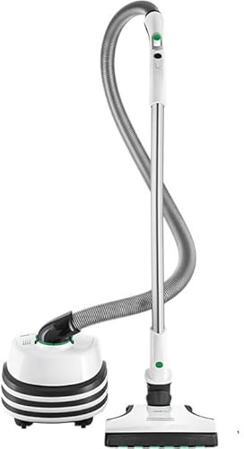 Vorwerk Folletto VT 300 Aspirapolvere con Spazzola Elettrica EB400, Bianco, Adatto per Allergici, Regolazione Automatica Altezza Pelo